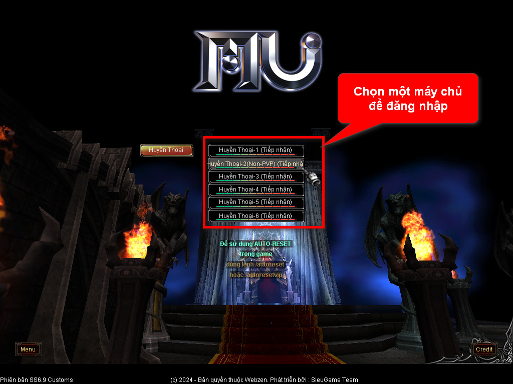 Chức năng chính của Game MU Võ Thần Chức năng chính của Game MU Võ Thần